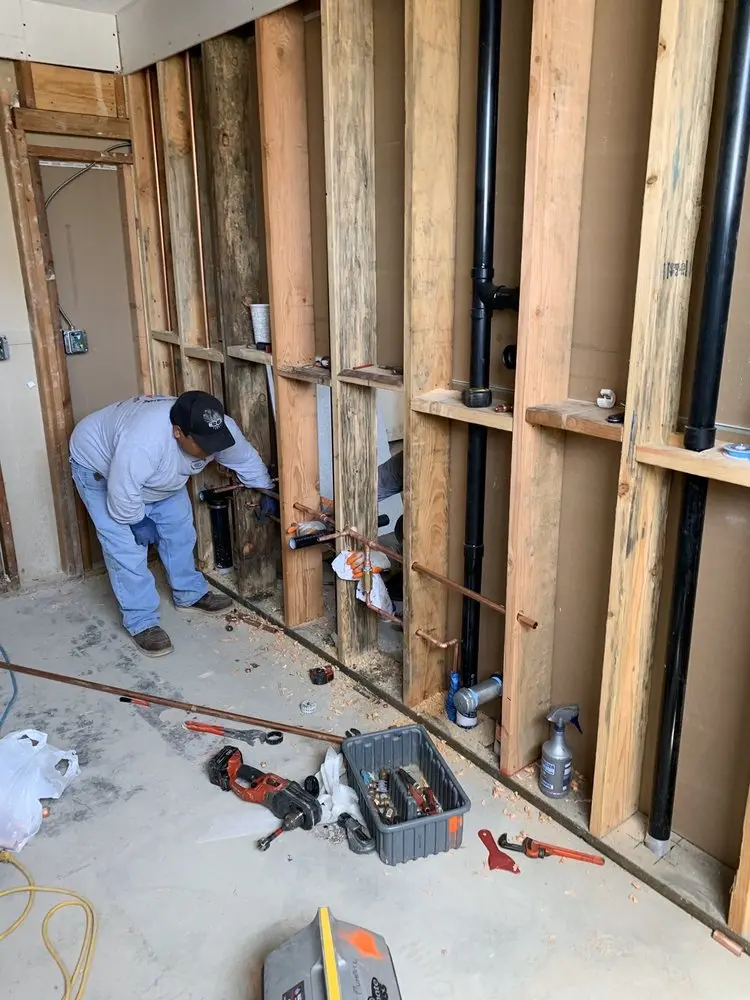 Commercial rough-in plumbing for Water Heater Replacement in Sewall's Point